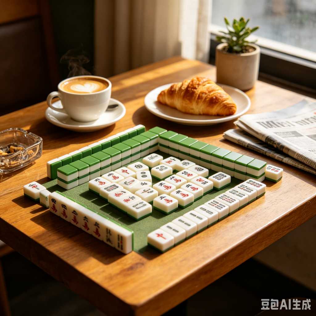 bright print mahjong tiles