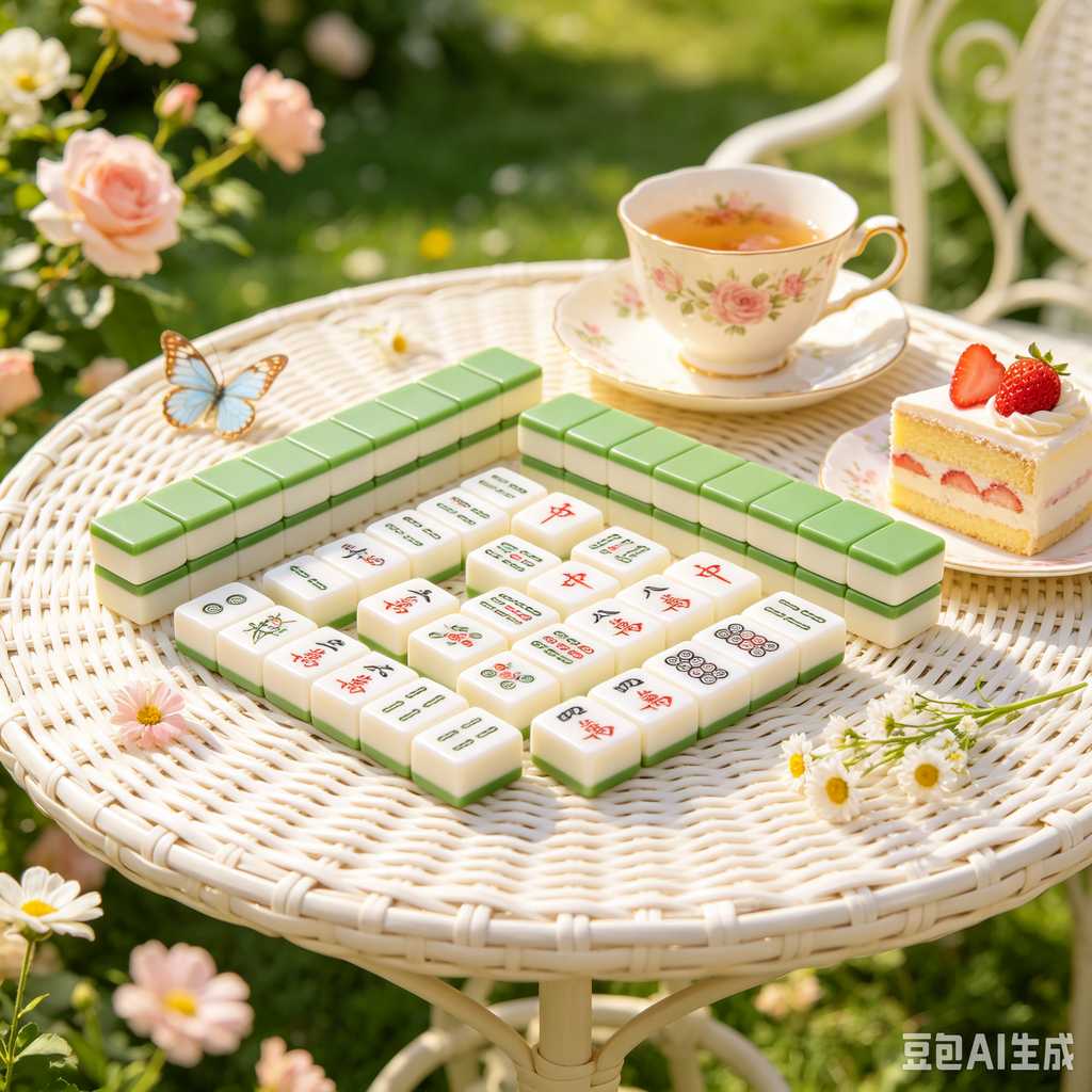 gift box packed mahjong set