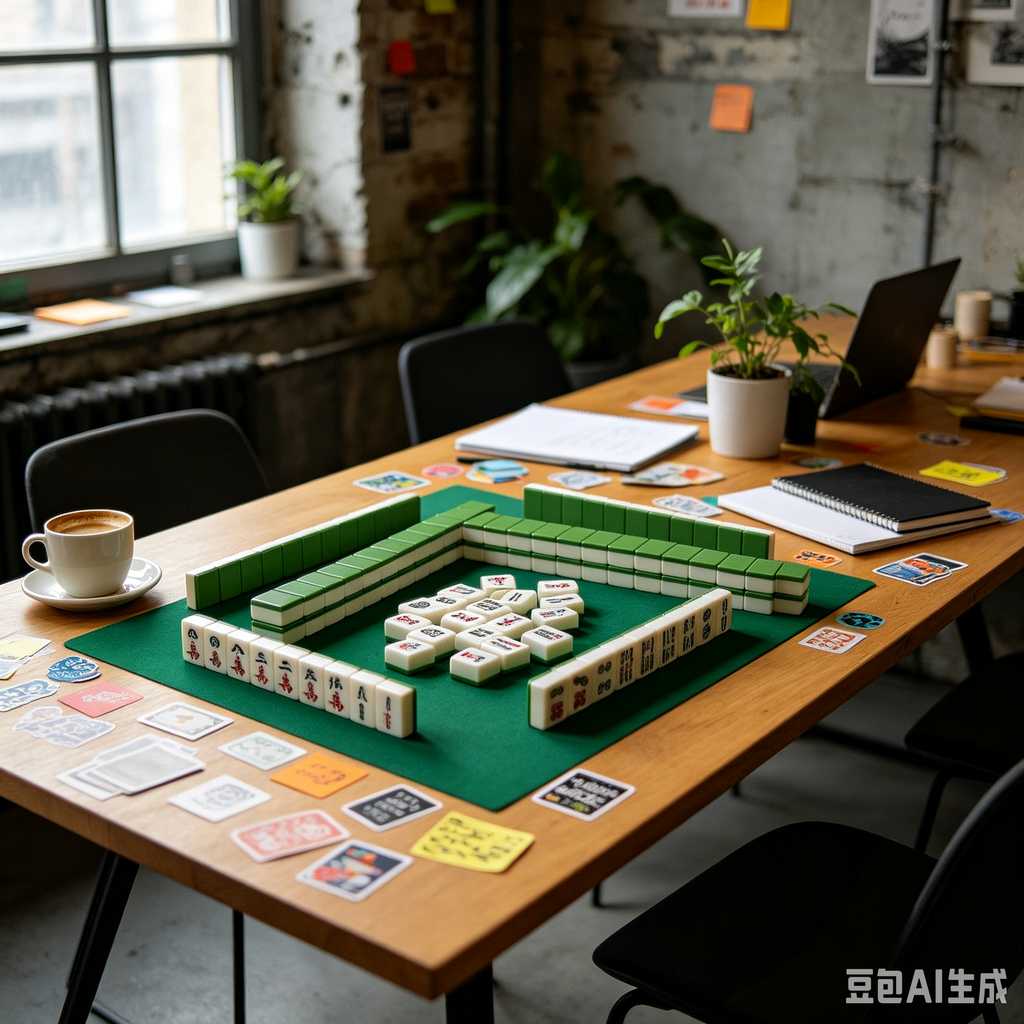 mahjong game table for home