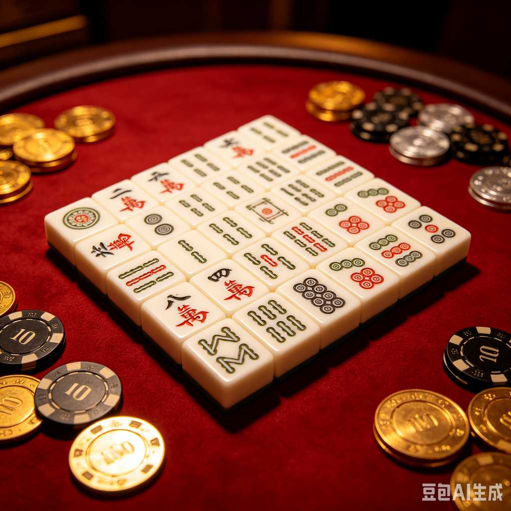 multi color mahjong set custom