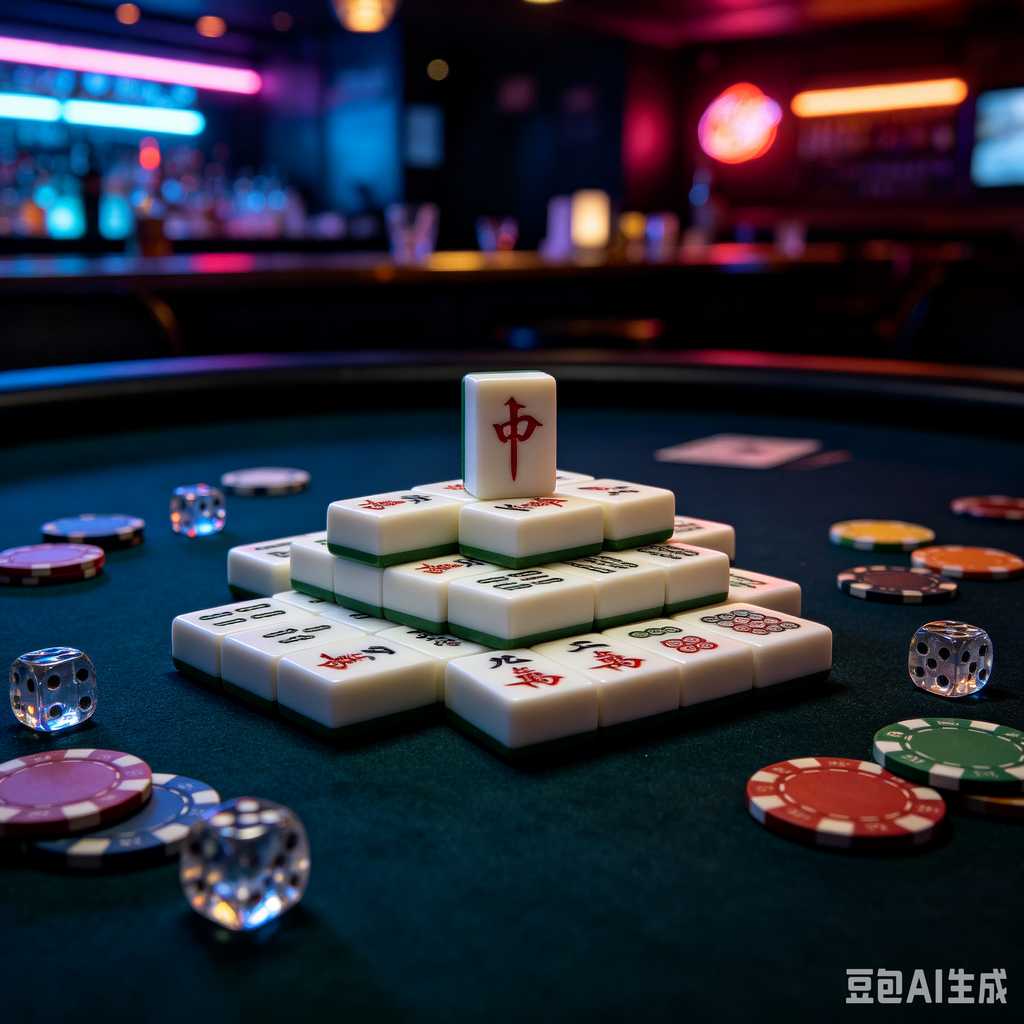 unique text mahjong tiles design