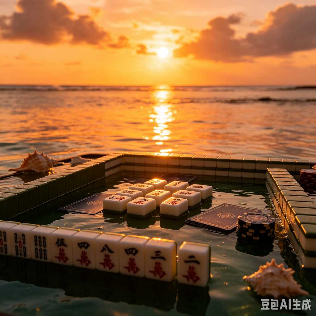 unique decoration mahjong tiles